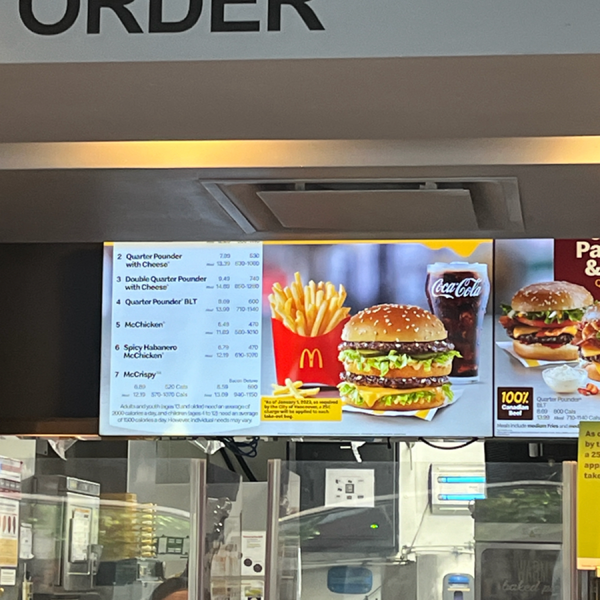 Menu image of McDonald&#39;s: 菜單 shot by Dean