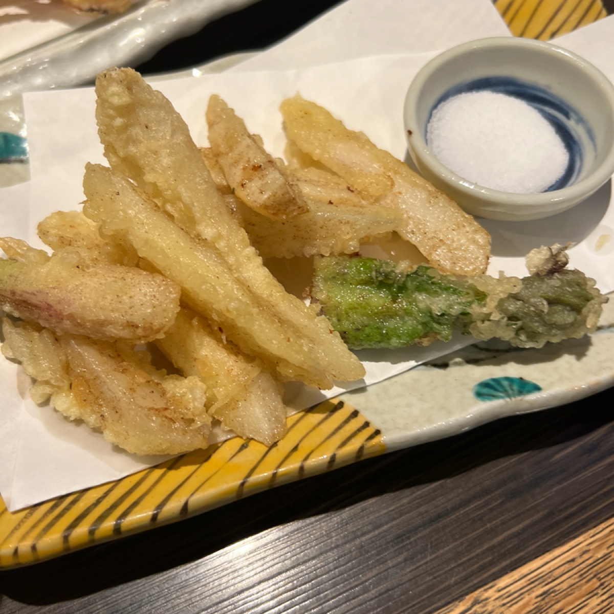 Meal image of 目太間: 炸野菜 shot by 動吃動吃動吃