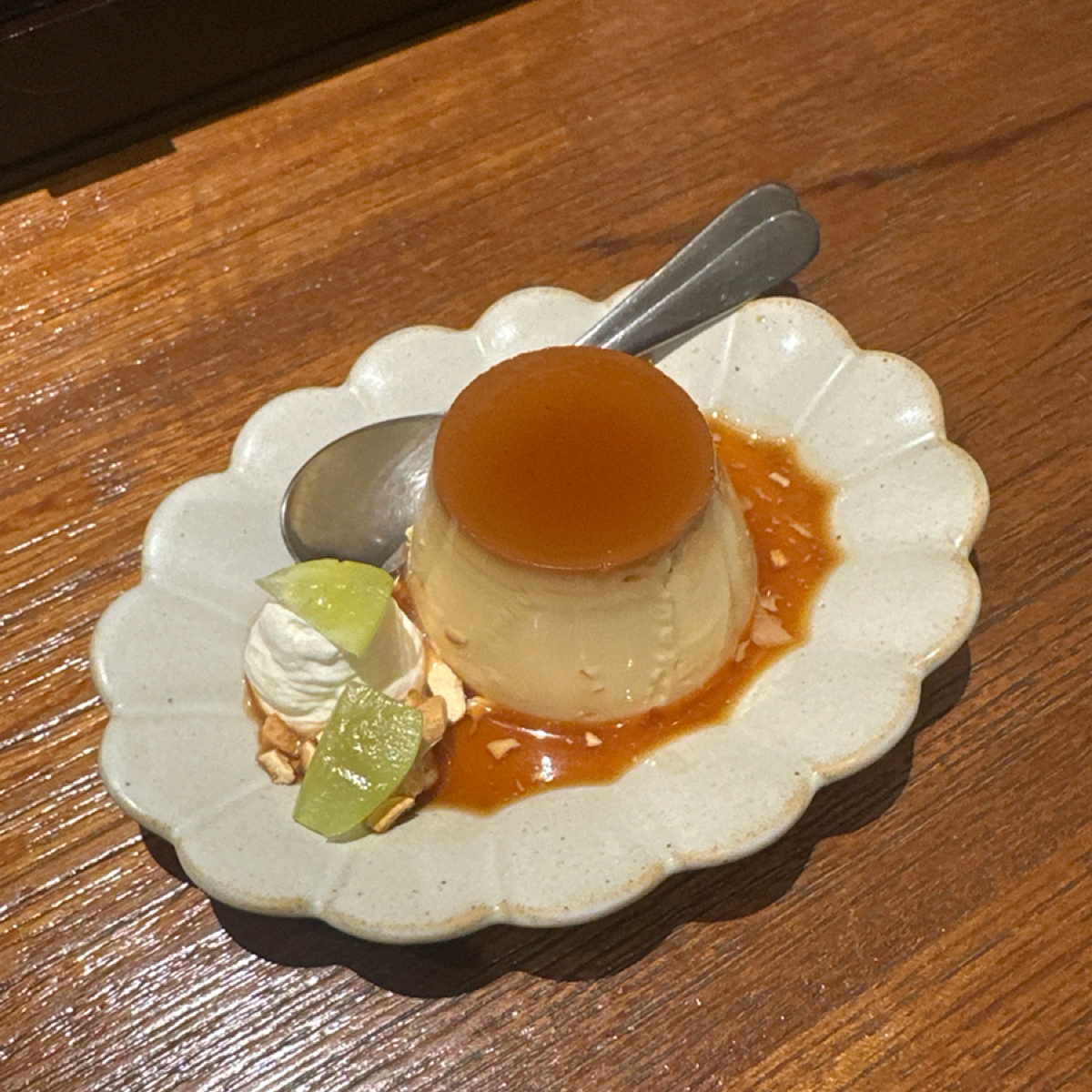 Meal image of 稻町家食堂: 日式焦糖布丁 - 滑順綿密的完美甜點

這份餐後甜點絕對是稲町家食堂的一大亮點！布丁的表面覆蓋著一層 shot by 培銘 黃