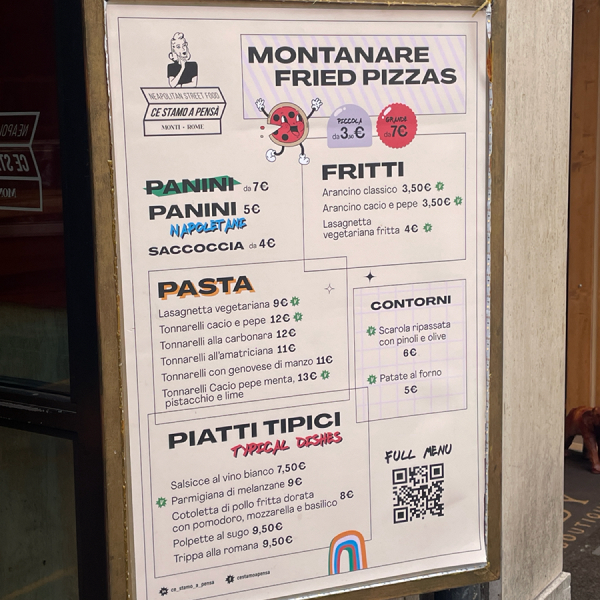 Menu image of Ce Stamo A Pensà:  shot by 乃子過日子