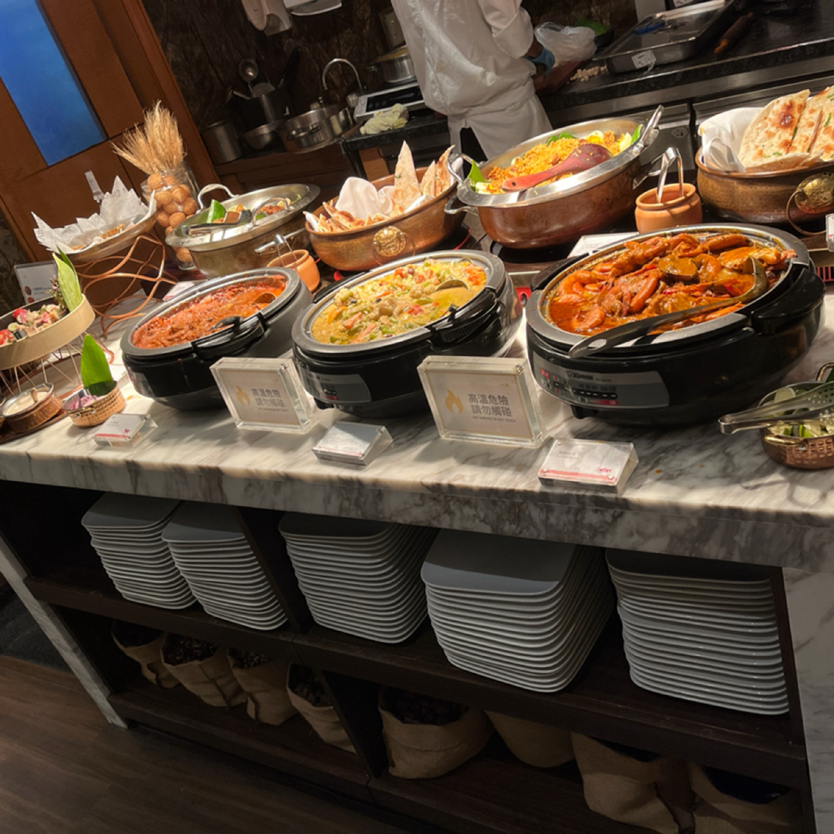 十二廚 台北喜來登大飯店 的餐點圖片：印度料理區 由珍珠奶綠 拍攝
