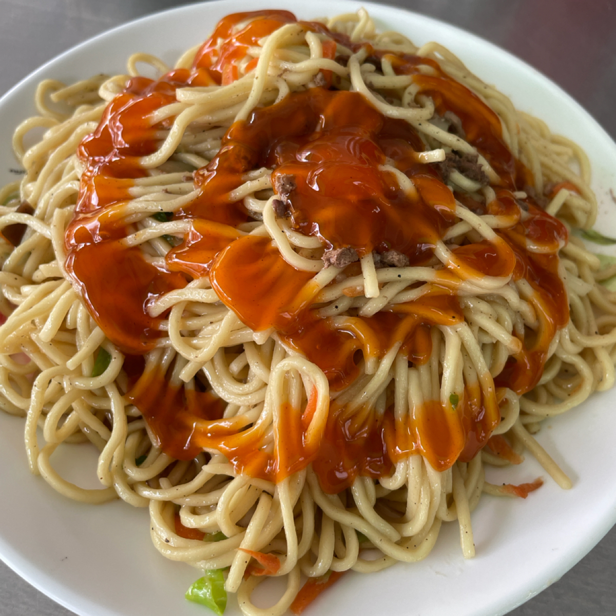 Meal image of 懷念味台灣小吃: 招牌炒麵加東泉辣椒醬 shot by 考拉
