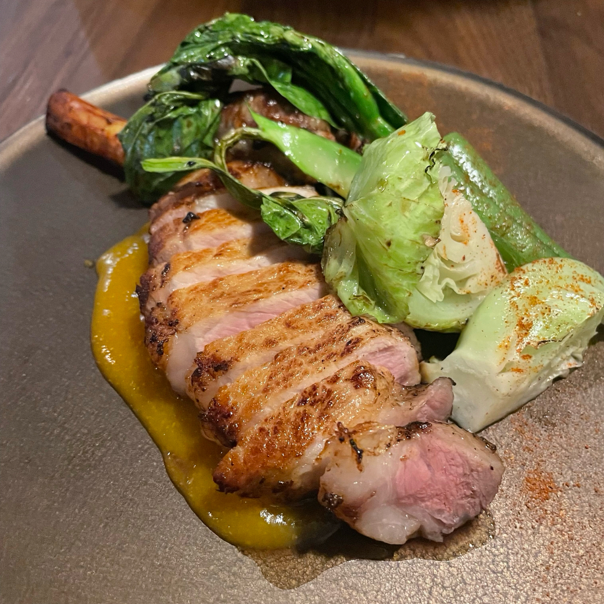 Meal image of 文｜火｜處｜方 料理所: 炙烤伊比利小戰斧豬排$650 shot by 乃子過日子