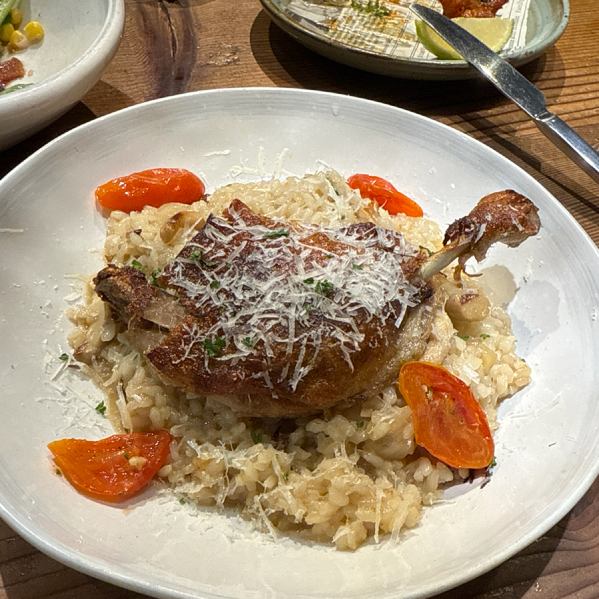 Meal image of Cin Cin Osteria 請請義大利餐廳 慶城店: 油封鴨腿燉飯 shot by 飲料王