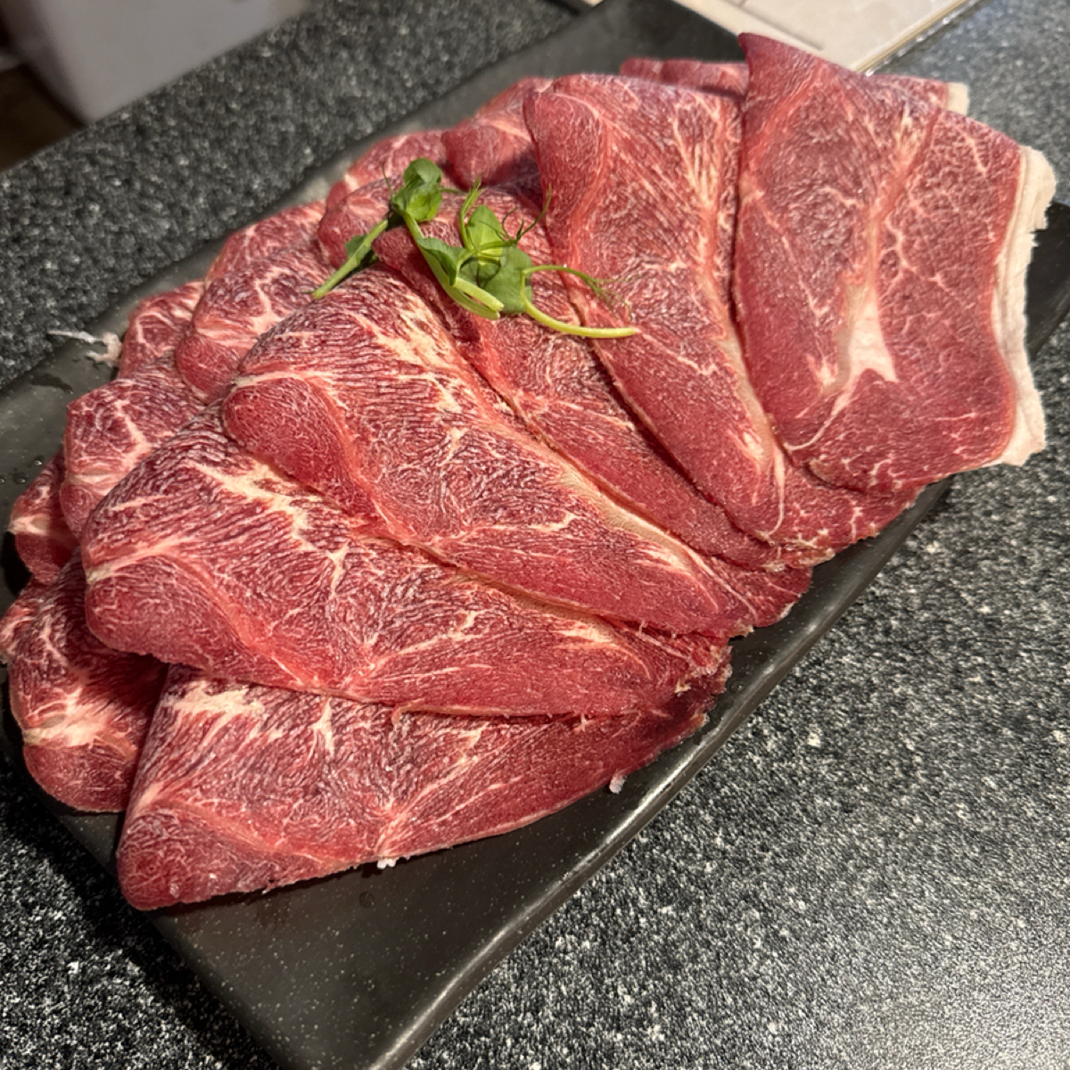 五麥壽喜燒鍋物 のレストランの写真：板腱牛 by嗚啦 