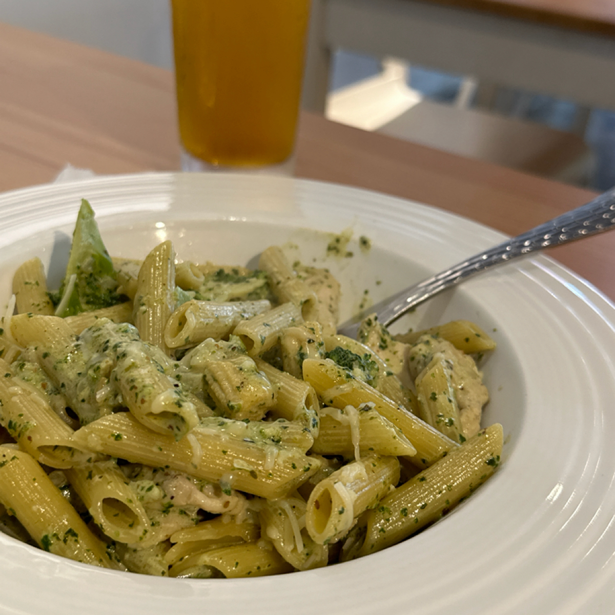 Meal image of Meet Italy 義大利麵.焗烤.燉飯: 青醬雞柳麵 $180 shot by 阿波卡