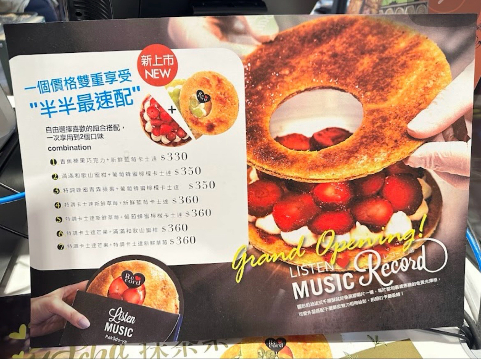 Menu image of 66cheesecake 板橋大遠百:  shot by Aubrey