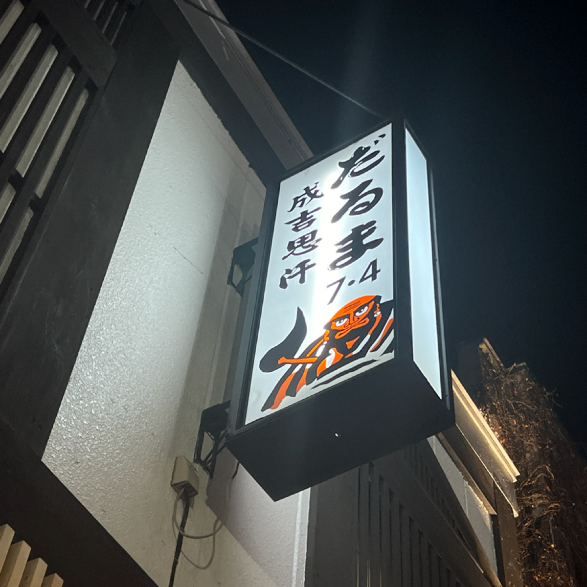 Vibe image of Daruma だるま達摩 7.4: 招牌 shot by 動吃動吃動吃