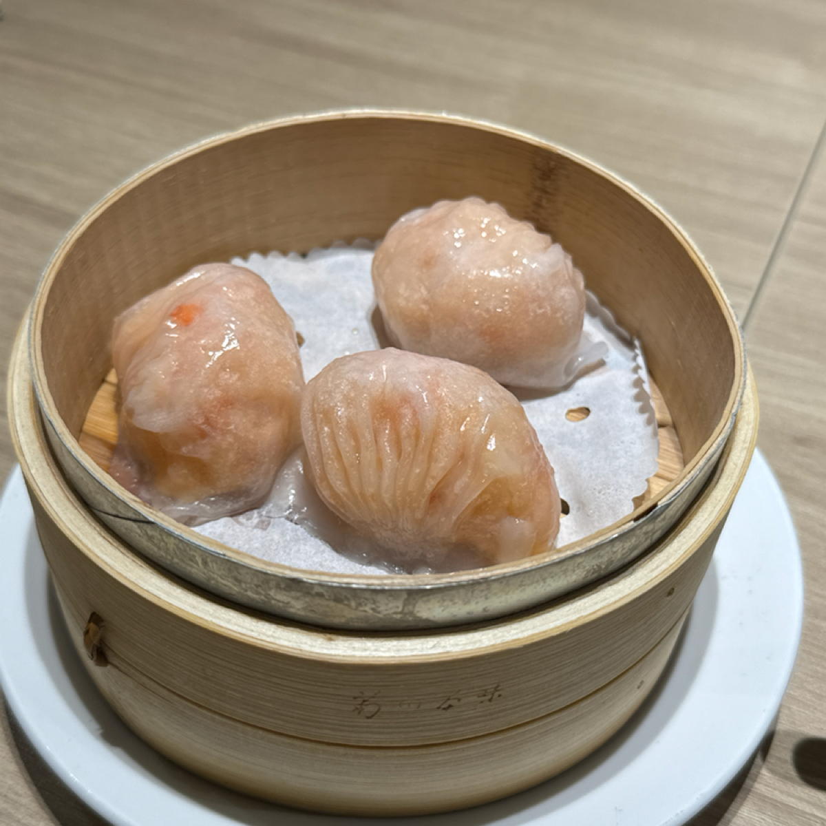 Meal image of 華漾 Dim Sum 忠泰店: 水晶鮮蝦餃（$188） shot by Ana