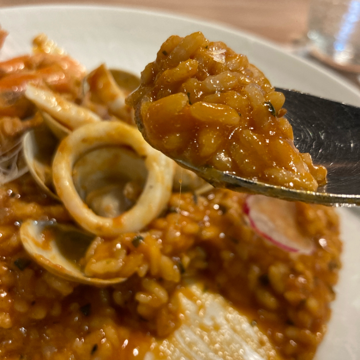 Meal image of Snail 蝸牛義大利餐廳 敦南店: 漁夫綜合海鮮蕃茄燉飯$480 shot by 小蛙