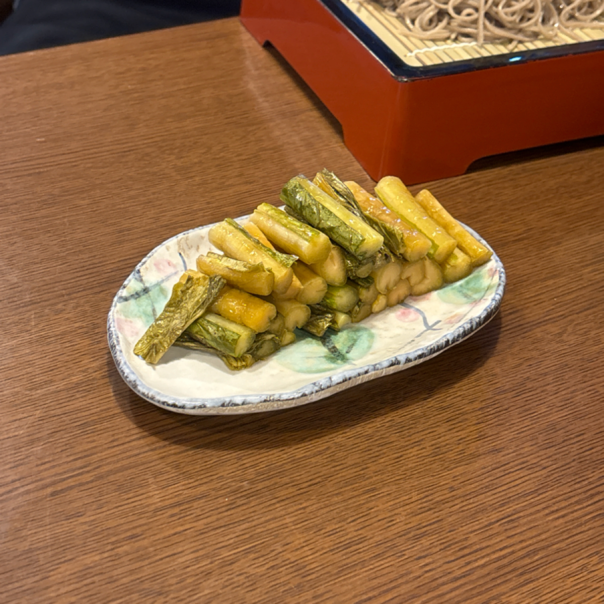 Meal image of そば処 おっこと亭: 醃漬菜太好吃多點了一大份 shot by 秋桑