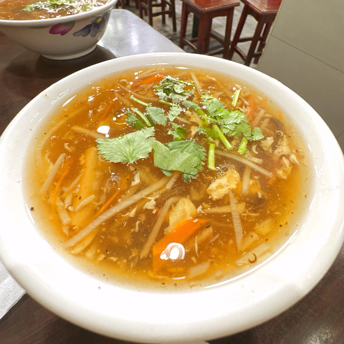 雲林鍋貼 的餐點圖片：酸辣湯必點，他的酸味很足，非常下飯 由阿波卡 拍攝