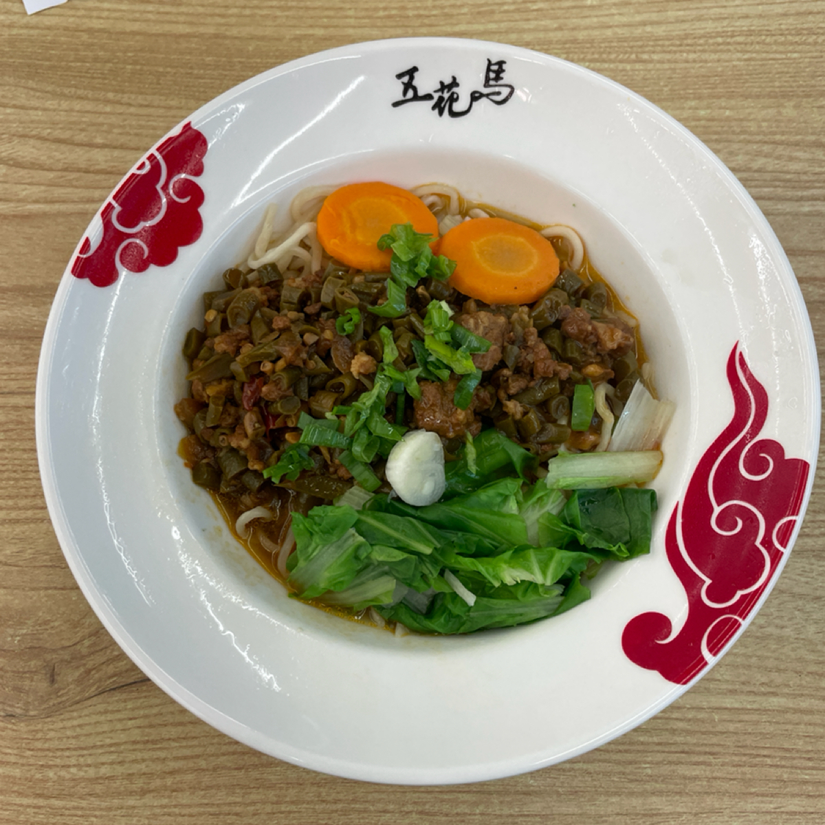 Meal image of 五花馬水餃 宜蘭宜興店: 川味擔擔乾麵 shot by Queena