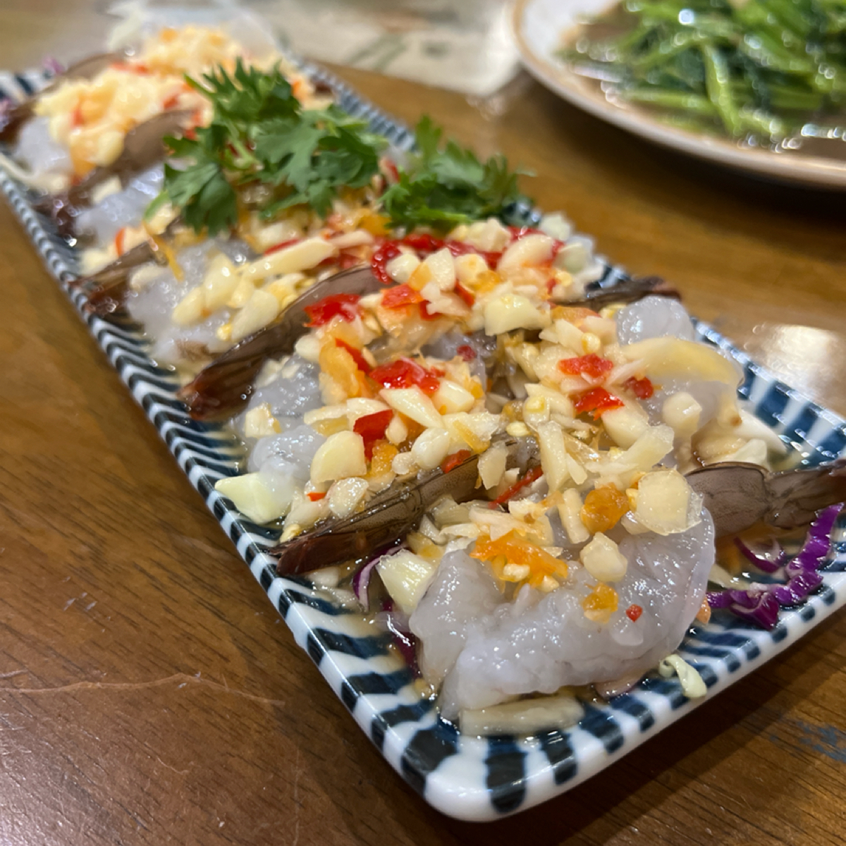 儂泰泰式料理 大工路店 のレストランの写真：涼拌生蝦 by我是傅太太💫食樂記 