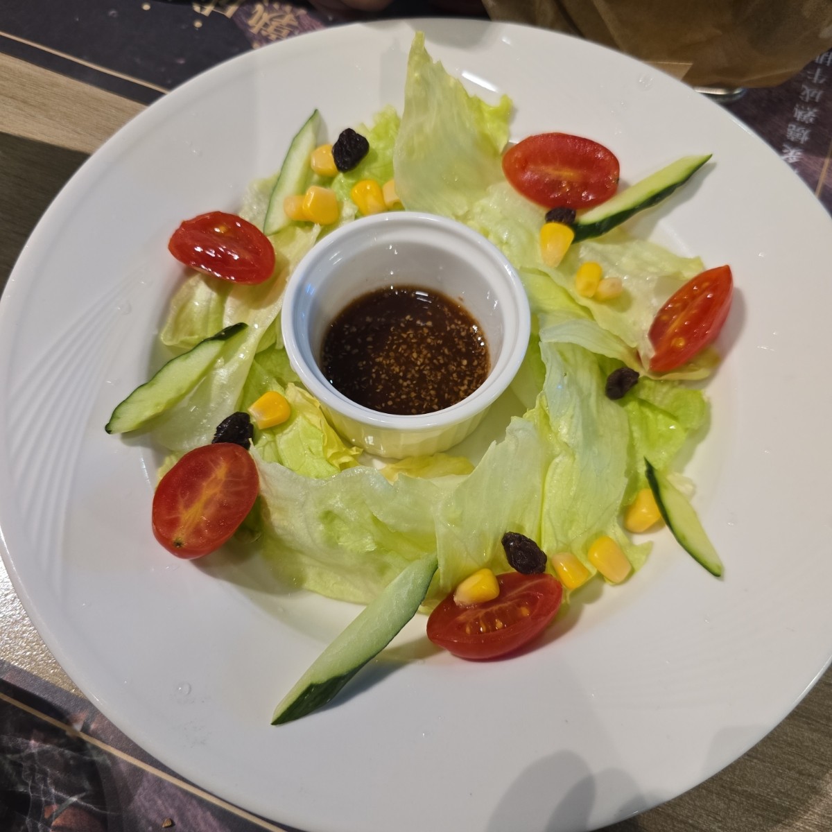Meal image of 瀧厚炙燒熟成牛排 台北南港店: 日式和風沙拉 shot by 永遠的新手