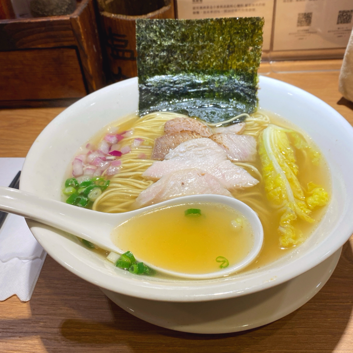 長生塩人 北投車站 のレストランの写真：鹽味拉麵 by美食肥之豬 