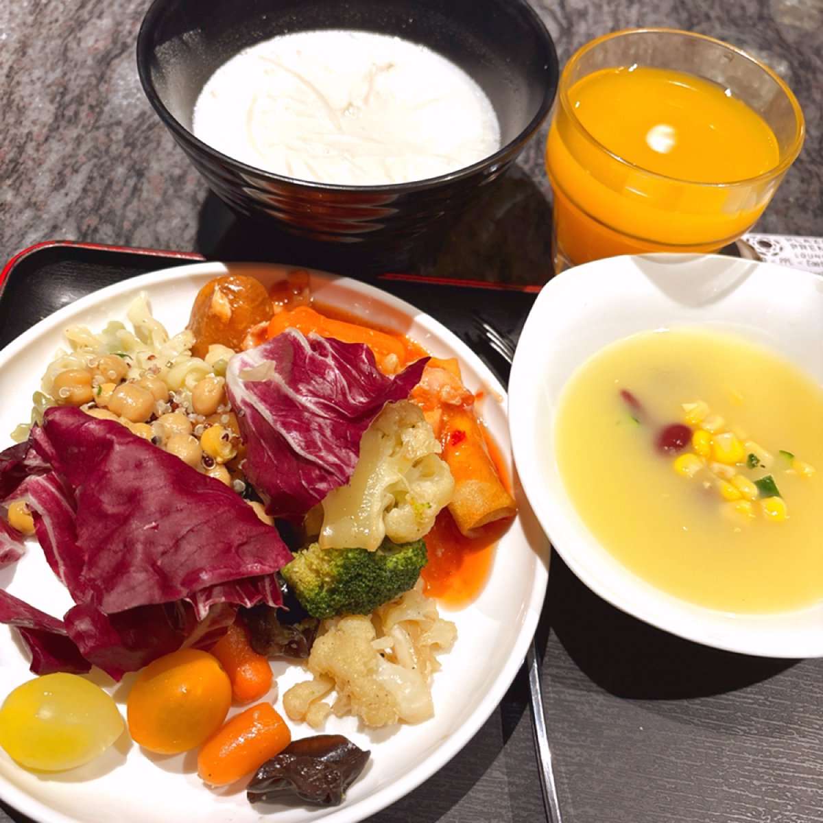 Meal image of Plaza Premium Lounge: - - – — ✈️ Amidst the bustling chaos of Hong Kong  shot by 2QT2BSTR8