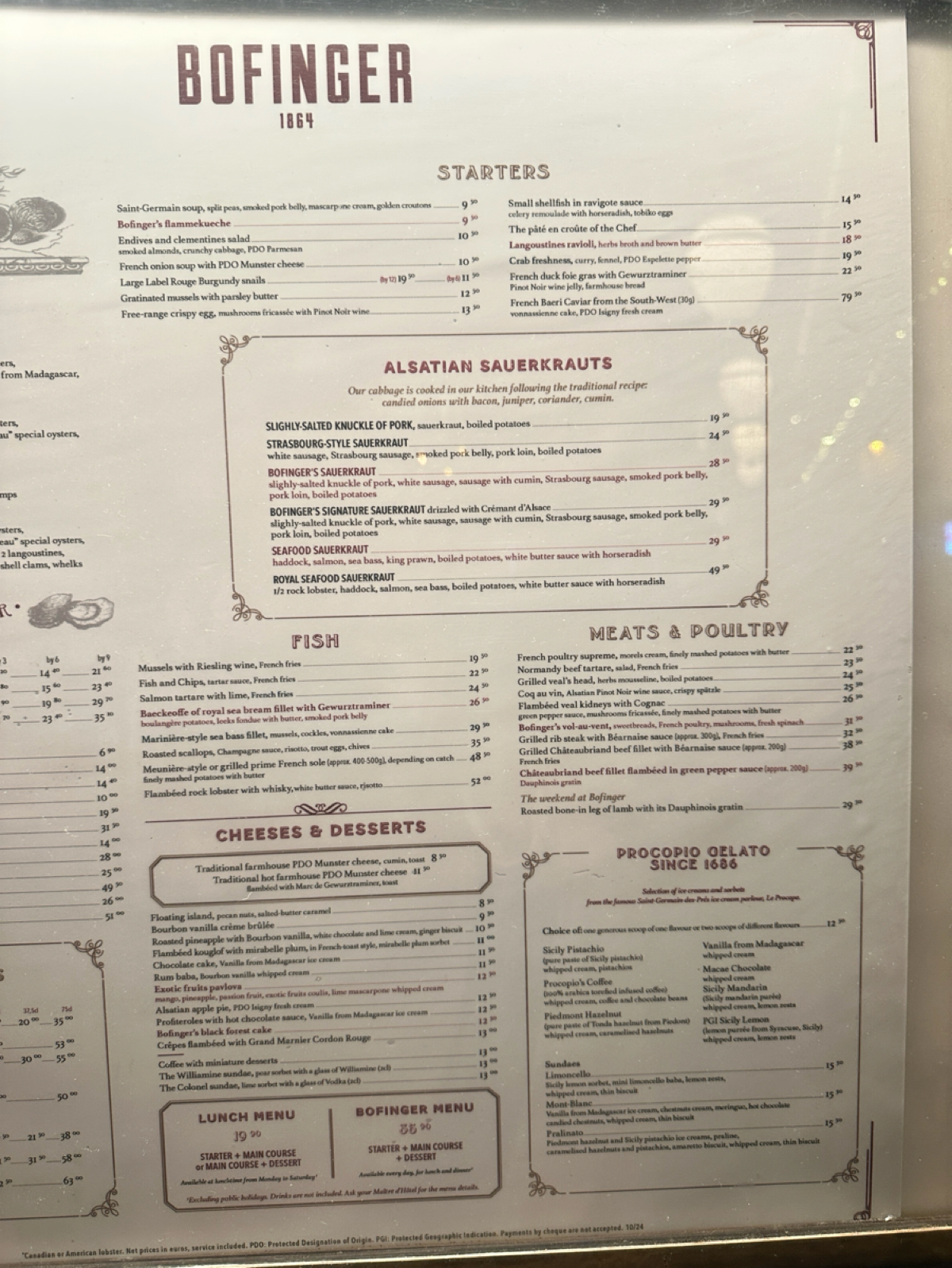 Menu image of Bofinger  :  shot by DeniseWang