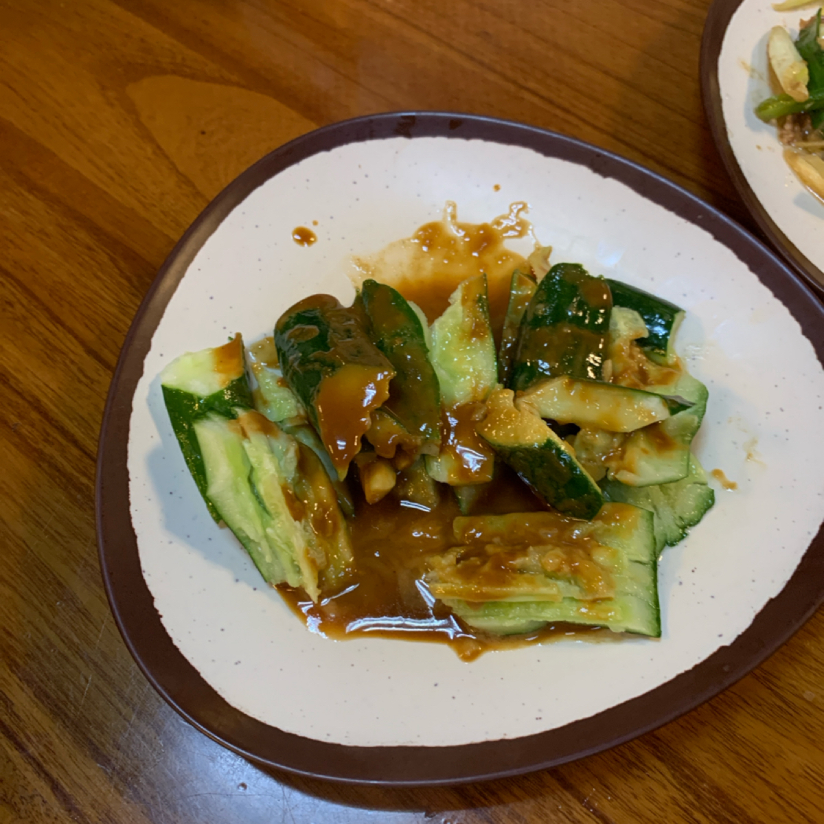 Meal image of 清真館: 涼拌黃瓜（小） shot by 嚶嚶美代子