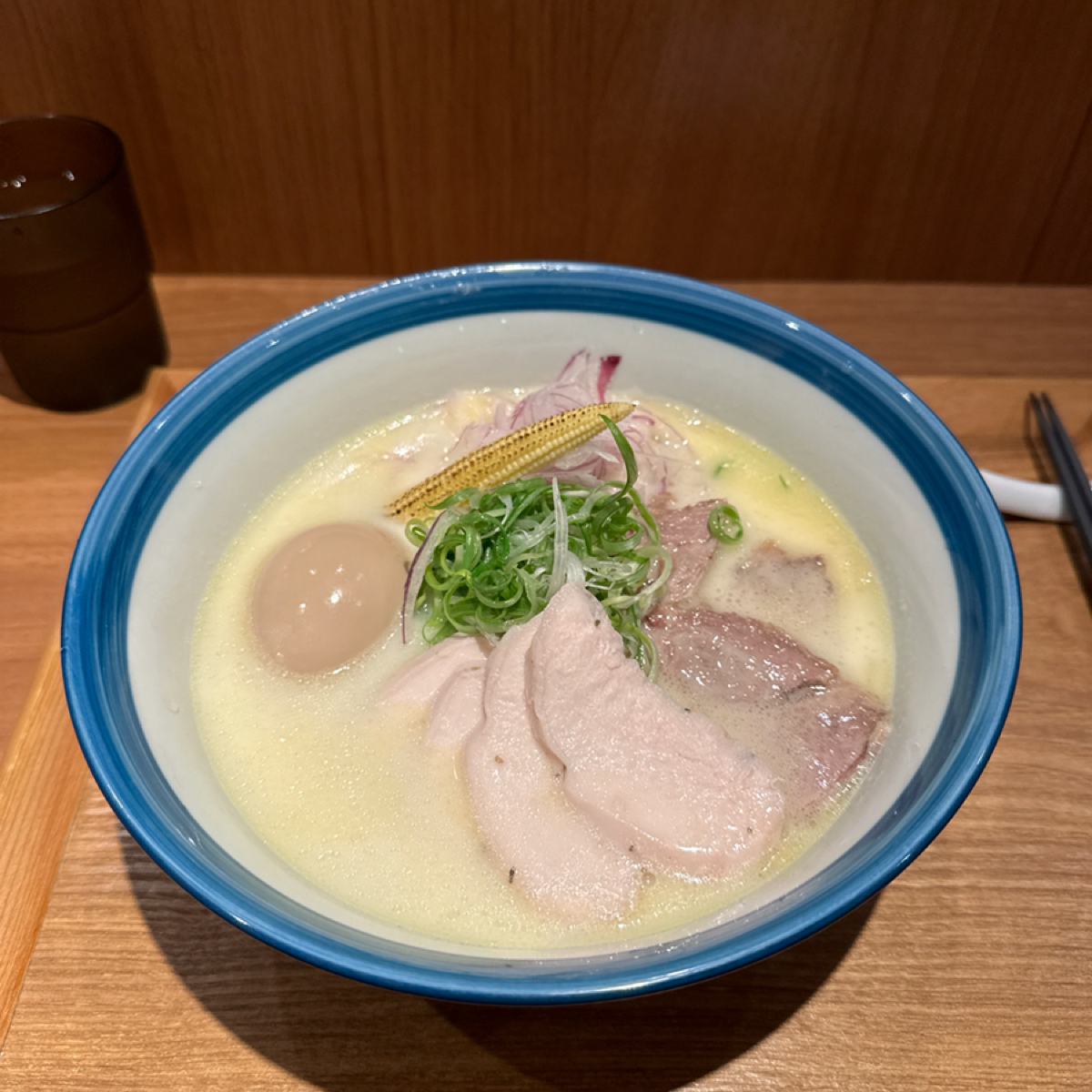 Meal image of 池音 鶏白湯ラーメン:  shot by Jessica