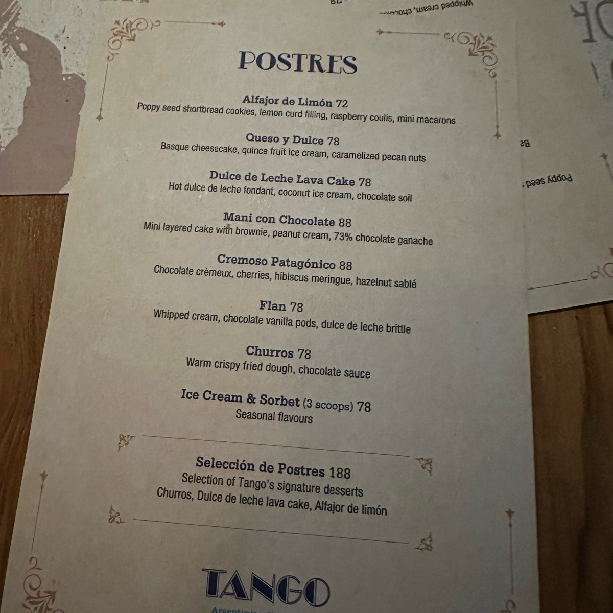 Tango  のメニューの写真： byMyfoodmates 