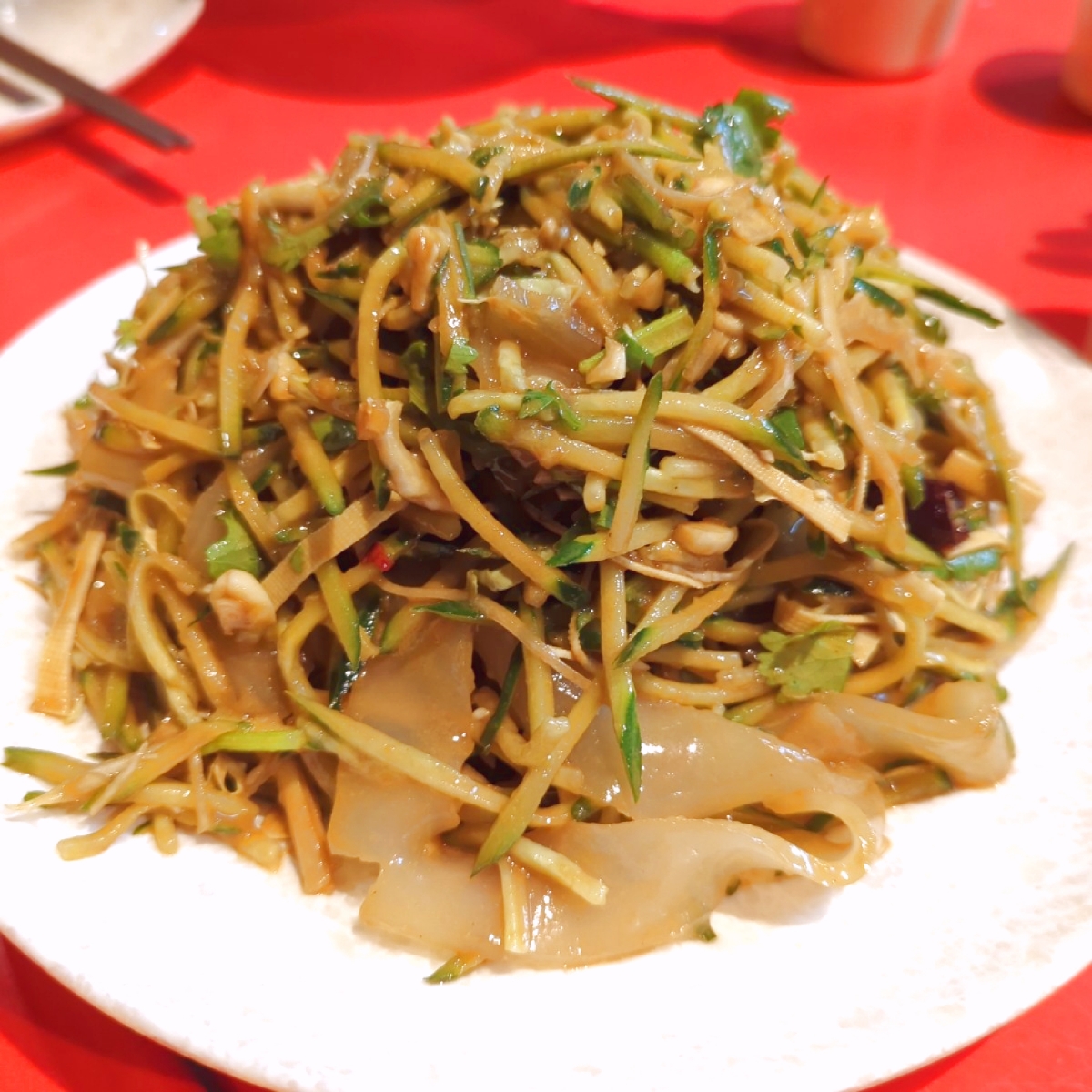 Meal image of 友间厨坊 A KITCHEN: 东北大拉皮 Sheet jelly salad shot by Y2L