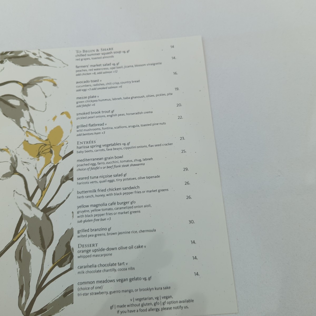 Menu image of Yellow Magnolia Café

 Botanic Garden : Yellow Magnolia Cafe shot by Geonamiable