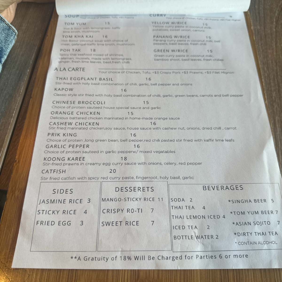 Menu image of Siam Station Thai Street Food:  shot by DeniseWang