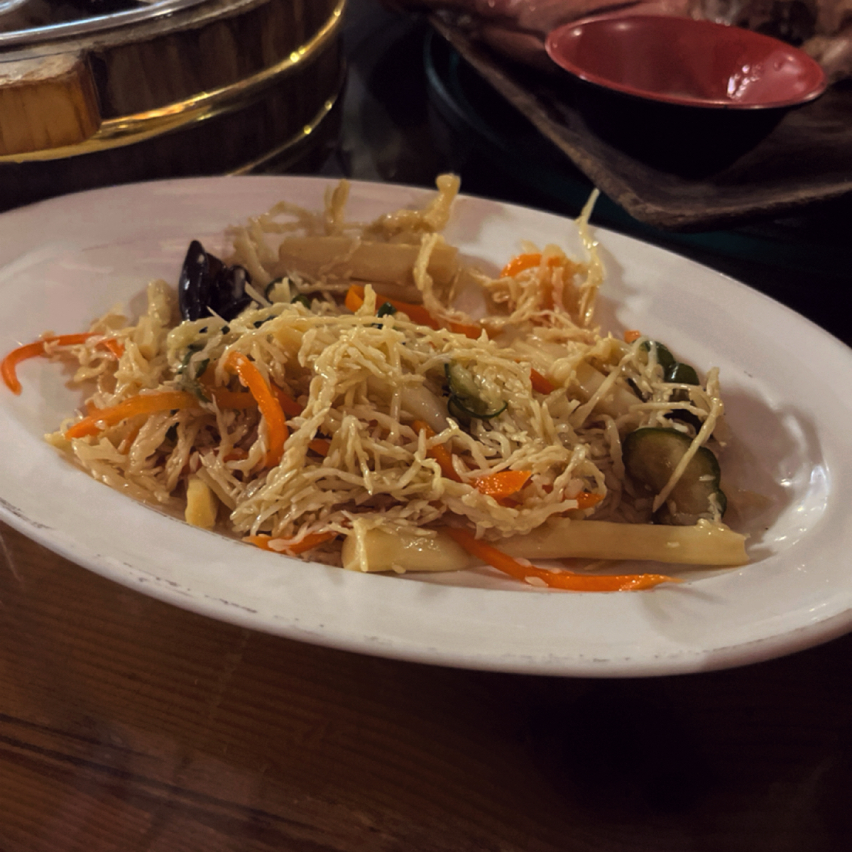 Meal image of 城市部落原住民風味餐廳 高雄店: 涼拌檳榔花 $280 shot by Yan（吃飯打卡中）