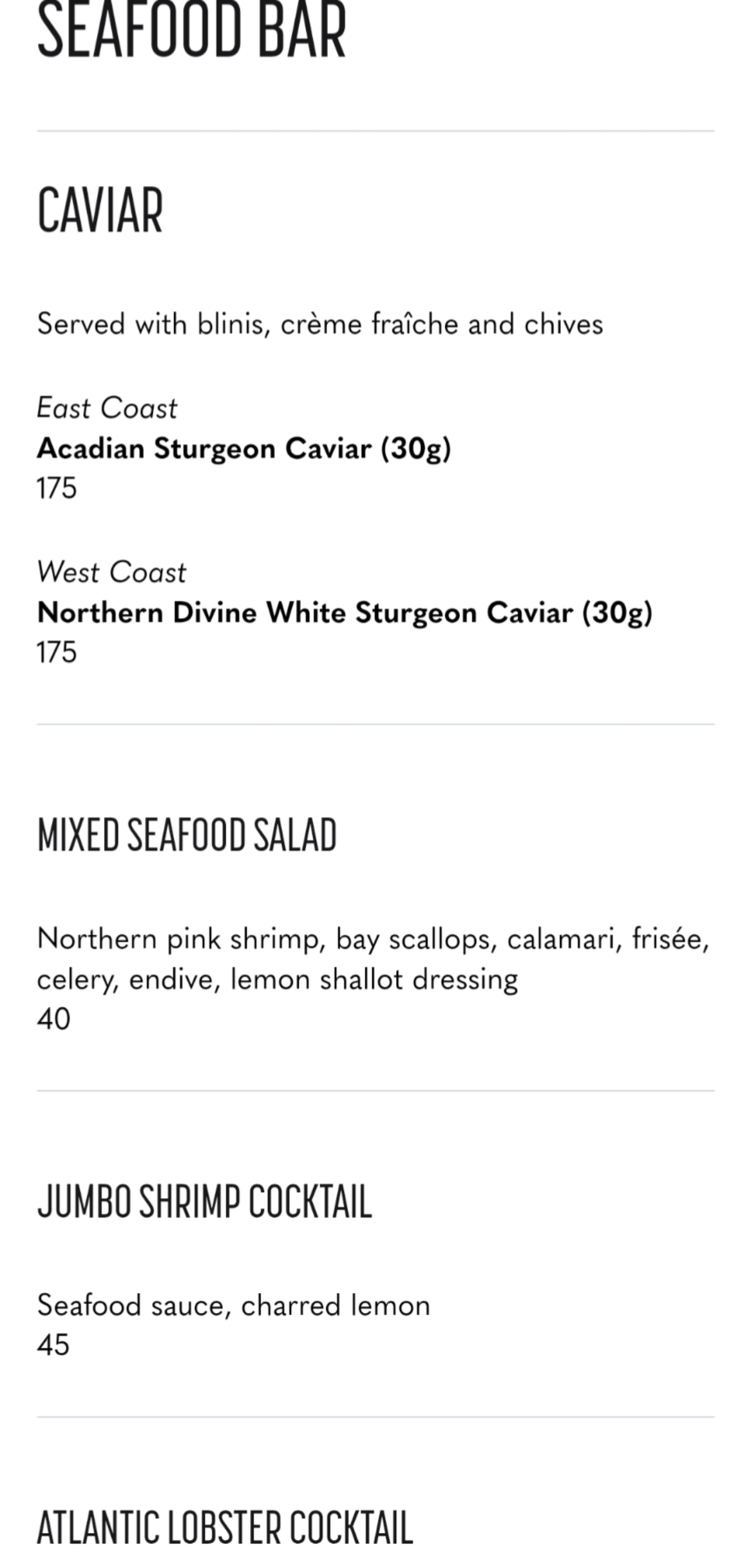 Menus of 360 The Restaurant at the CN Tower on Fooday - Your Trusted ...