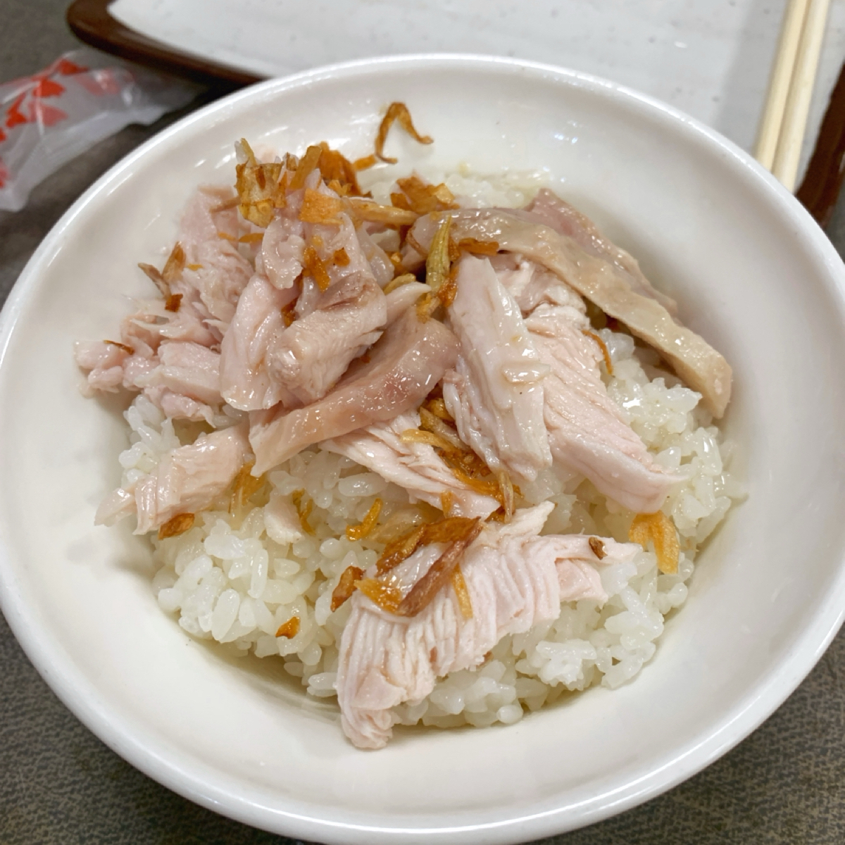 Meal image of 阿宏師火雞肉飯: 🦃火雞肉飯（大）
雞油飯香熱，火雞肉軟嫩，飯粒分明，增添油蔥香，又不致過油，完美的搭配，毫無疑問是 shot by Food Scouter