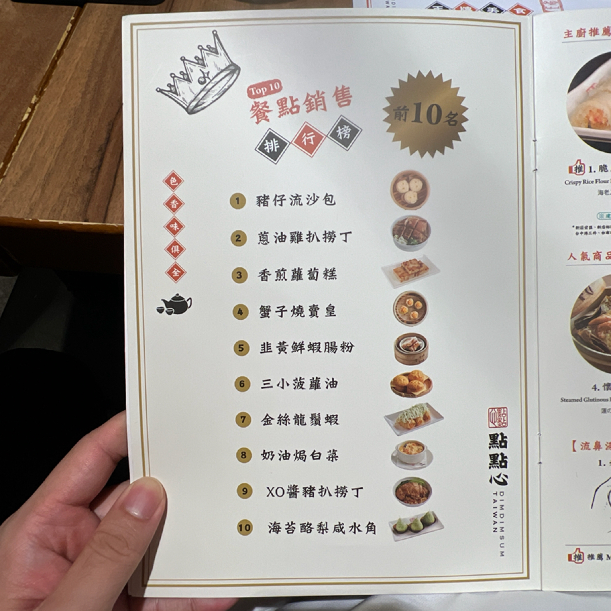 點點心 台南新光店 的菜單圖片： 由Kevin 拍攝