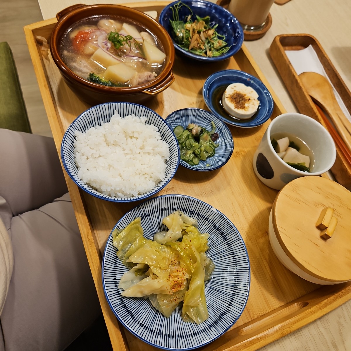 Meal image of 芝生食堂 忠孝新生店: 嫩筍雞腿套餐 shot by Wumei