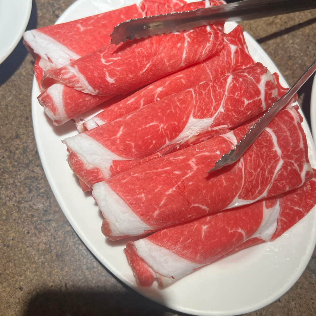 吳記麻辣鴛鴦火鍋 のレストランの写真：本地土牛肉（小）$480 by七咪 