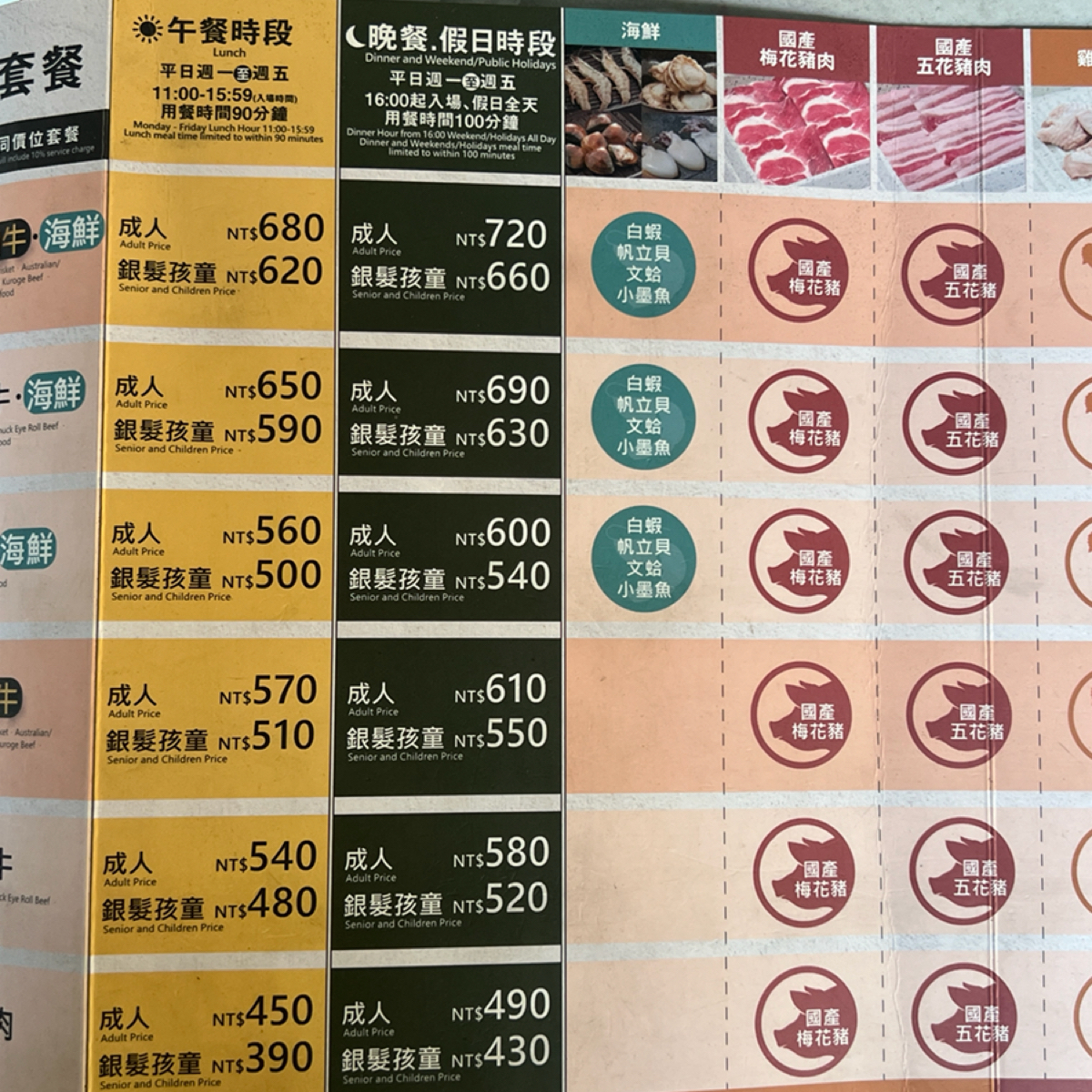 Menu image of 涮乃葉 中和台科廣場店:  shot by 七咪