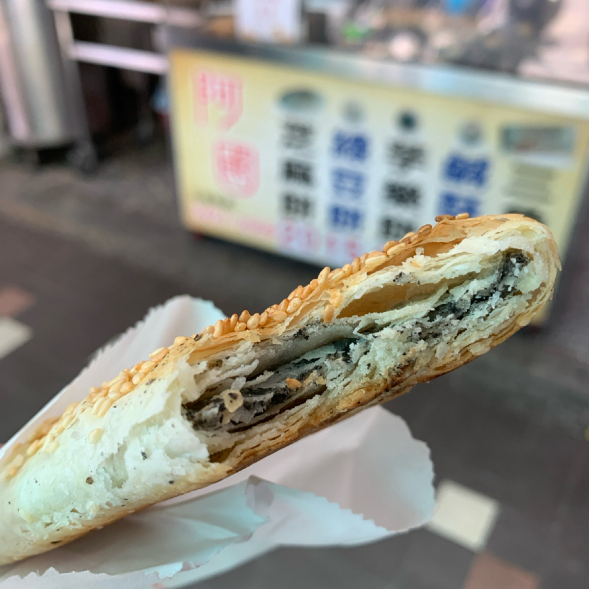 阿國碳烤燒餅 的餐點圖片： 由Food Scouter 拍攝