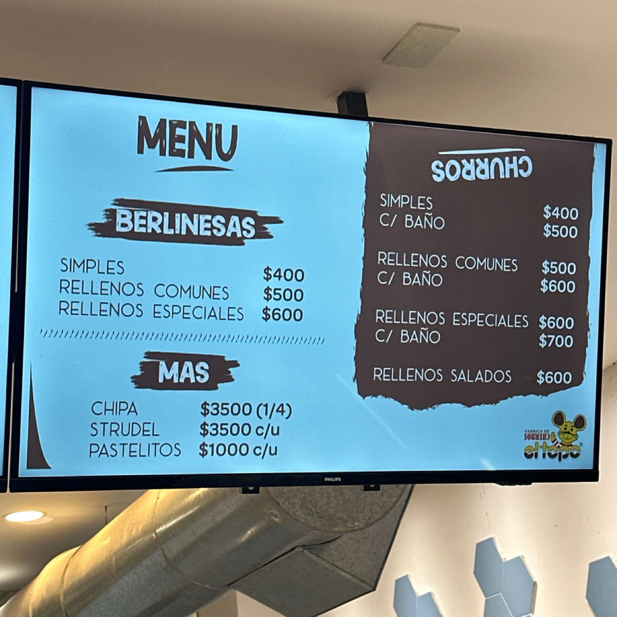 Menu image of Churros El Topo:  shot by DeniseWang