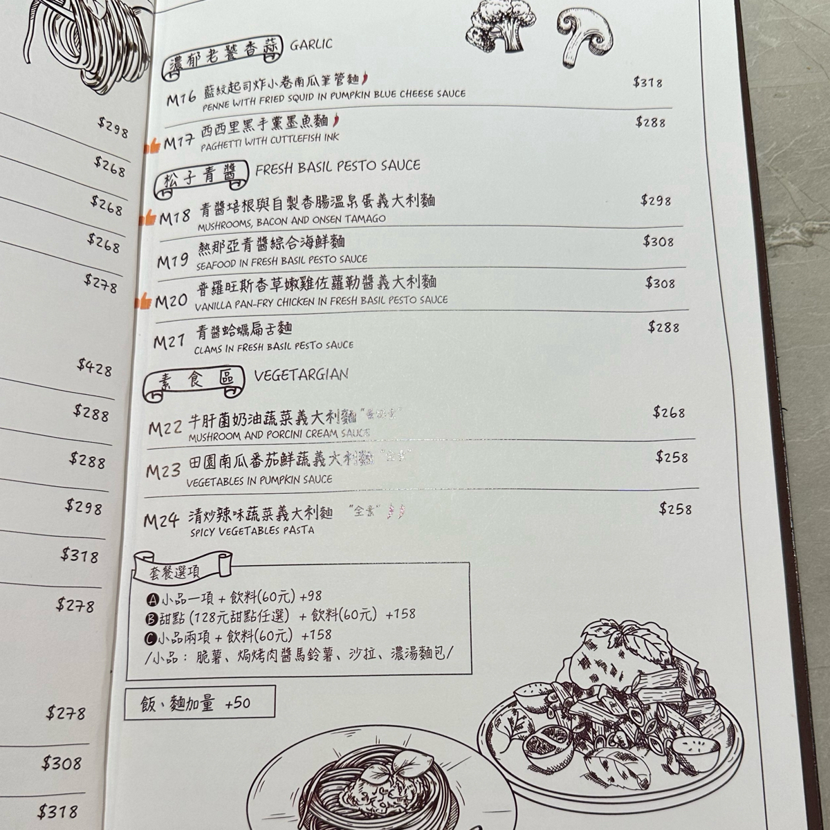 亞米亞米義大利麵專賣店 のメニューの写真： byLuna一枚小吃貨 