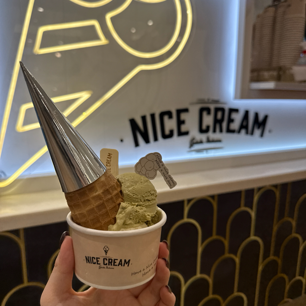Meal image of Nice cream 新竹巨城店:  shot by Christy