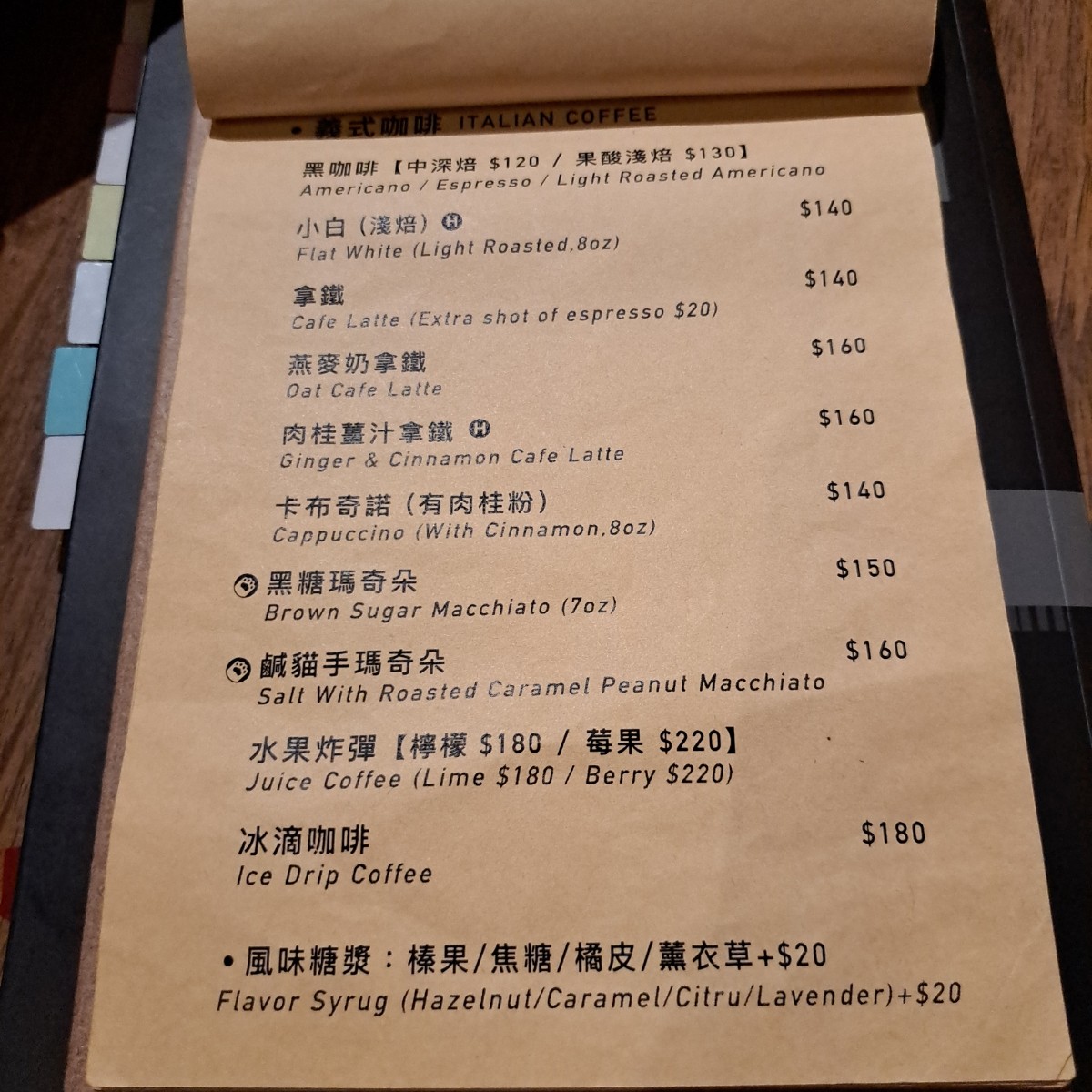 Menu image of 貓妝自家烘焙咖啡館:  shot by Year