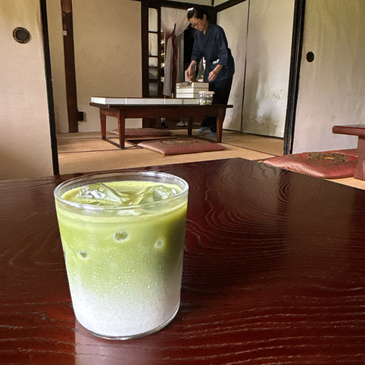 Meal image of 古民家なかむら: 抹茶拿鐵 shot by 秋桑