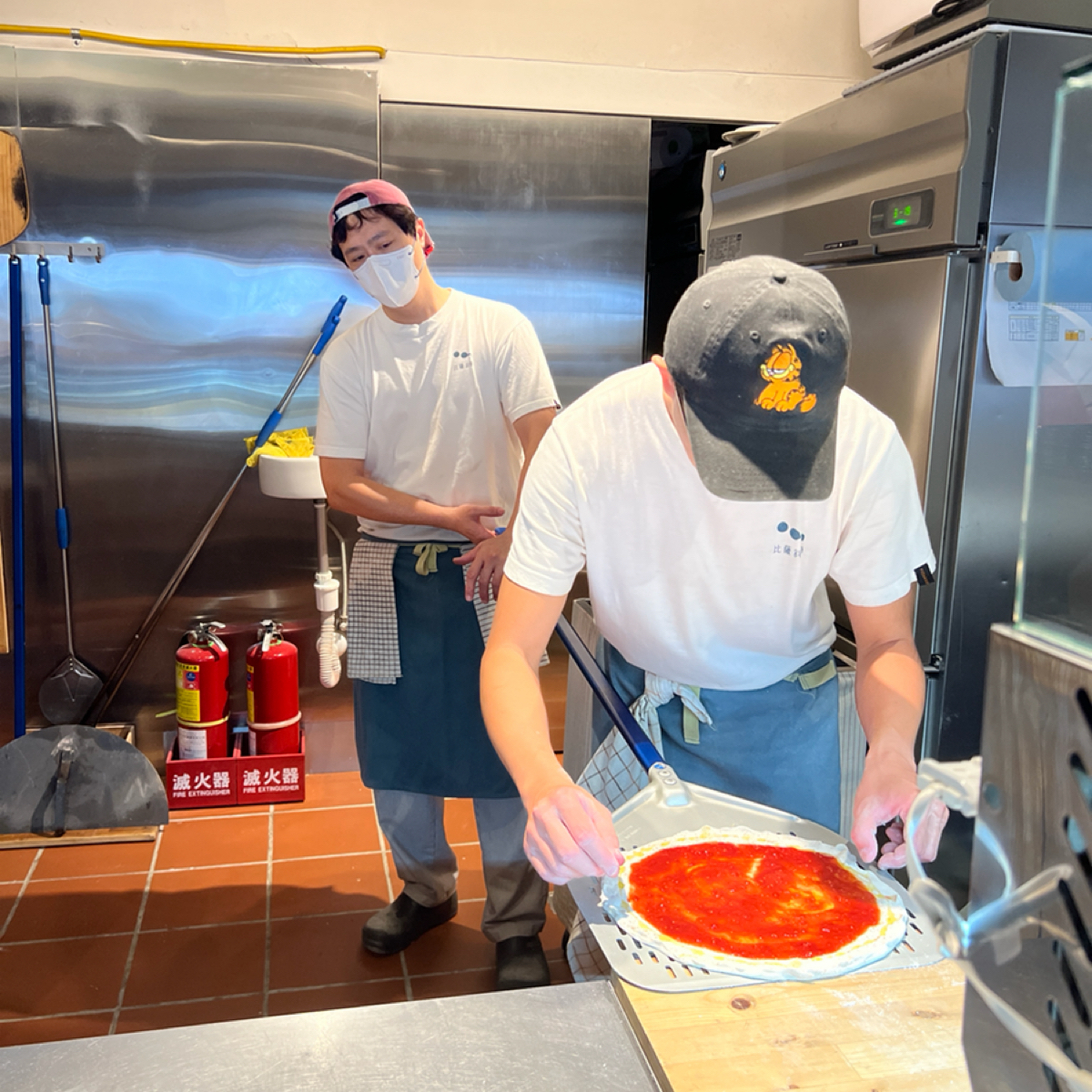 Pizza Round比薩斜躺 の雰囲気の写真：現點現做 by動吃動吃動吃 