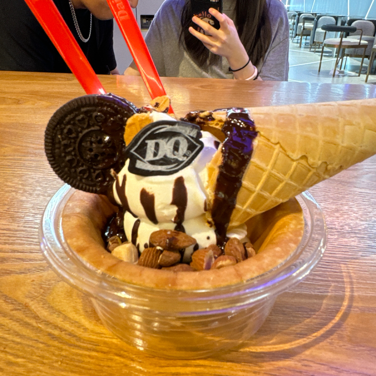 DQ·蛋糕·冰淇淋 松江印象城店 | 不能被老婆發現 の 4 つ星レビュー