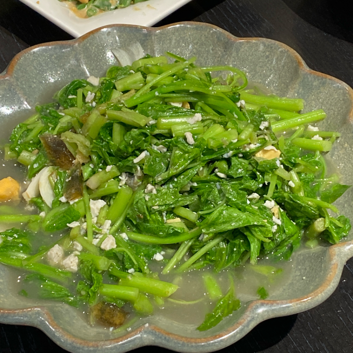 Meal image of 六堆伙房板橋新埔店: ▪️金銀蛋炒莧菜 $178 shot by 阿鈴s食
