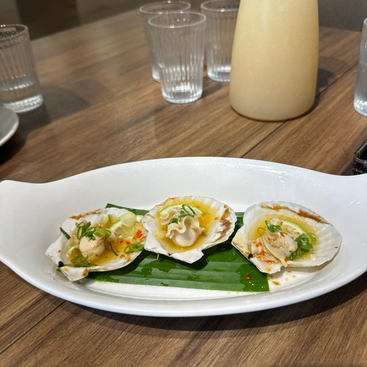 Meal image of 香茅廚房 Lemongrass Kitchen: 招待的扇貝 shot by 食、動、健康