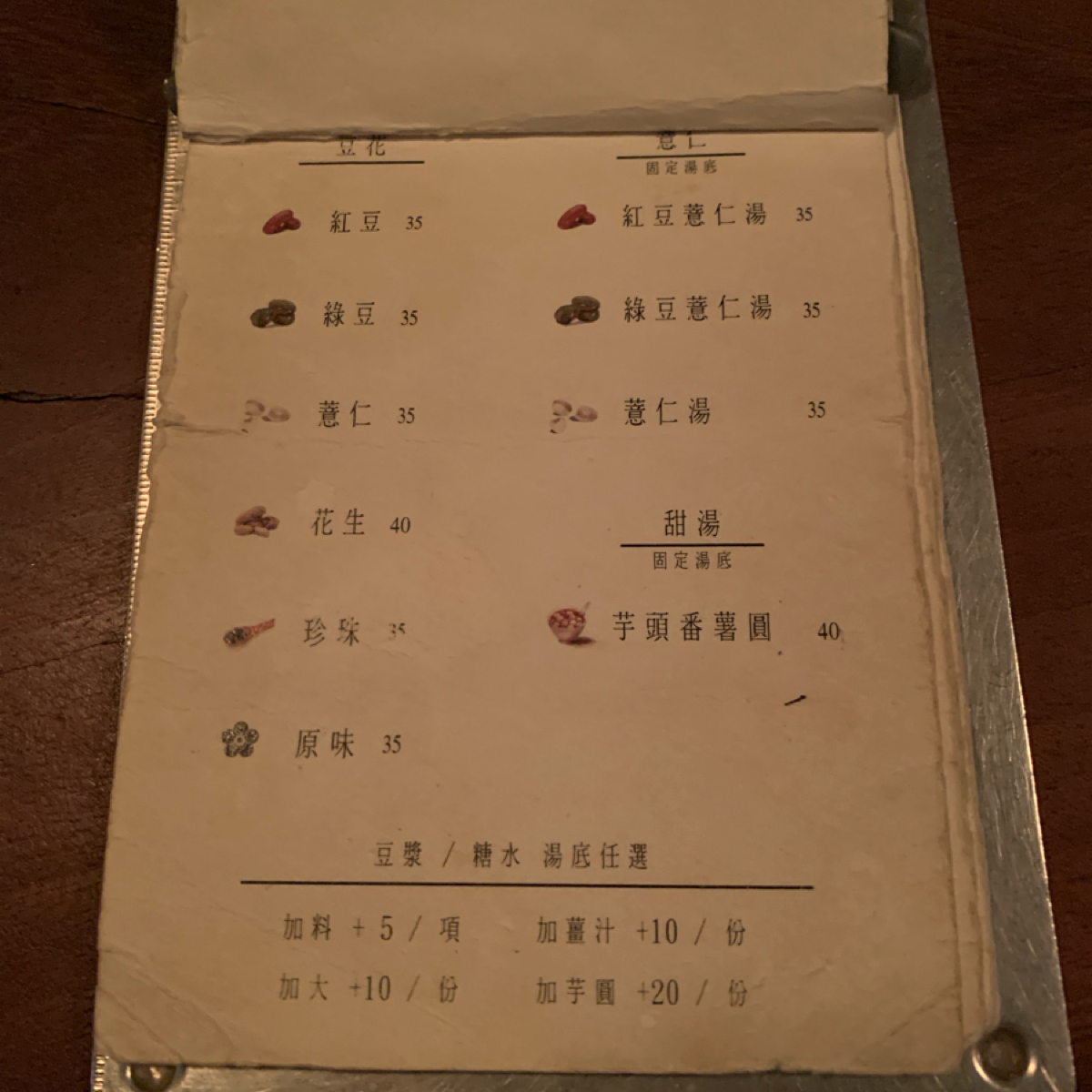Menu image of 桃城豆花 光華路:  shot by Food Scouter