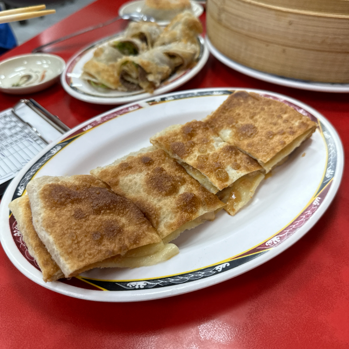 Meal image of 厚得福湯包麵食專賣店: 花生飛餅(90元) shot by 吃曼
