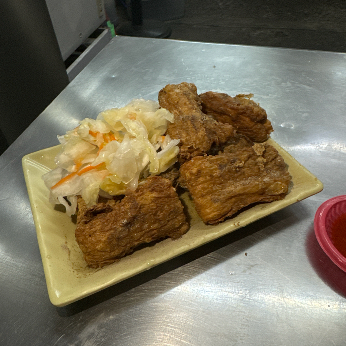 Meal image of 胡說八道酵素臭豆腐 : 綜合（臭豆腐、豆包） 100元 shot by 狼狼💠阿貓