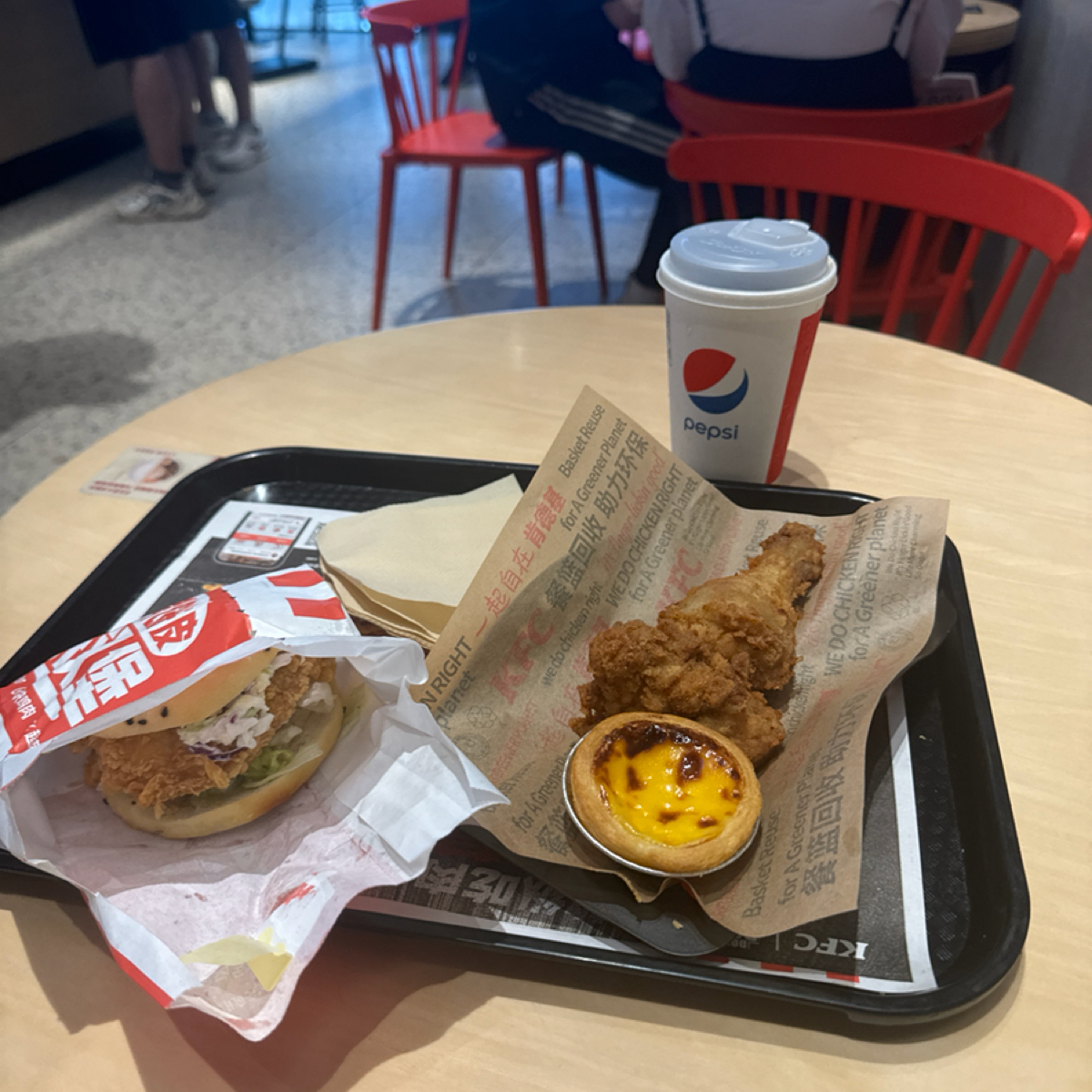 Meal image of 肯德基 KFC 臨港萬達店:  shot by 不能被老婆發現