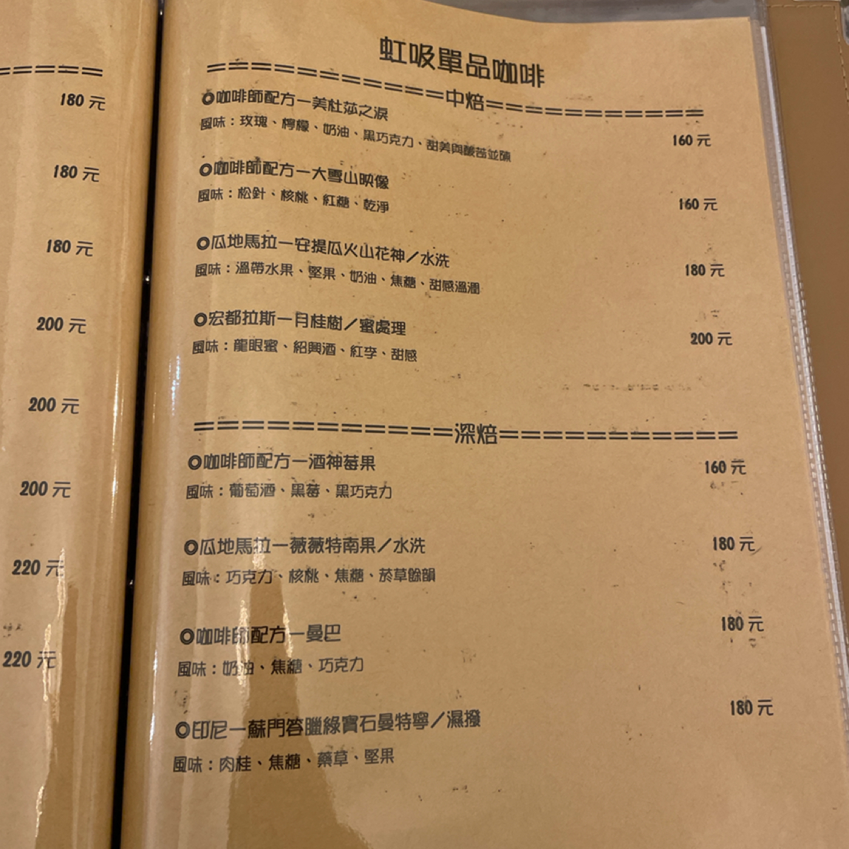 Menu image of 義嗜咖啡espresso coffeehouse:  shot by 一刻又一嗑